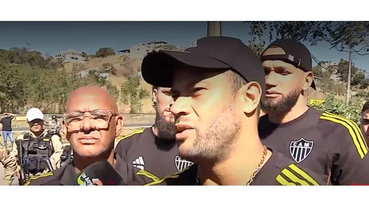 Hulk fala em “raça até o fim” e reforça união do Atlético Mineiro antes do duelo com o Flamengo