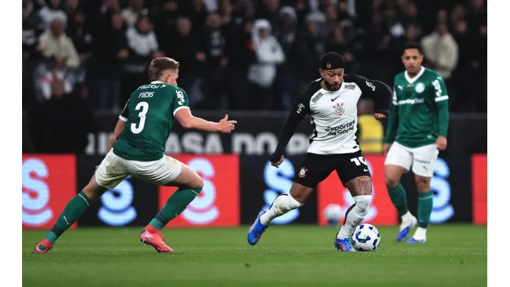 Corinthians x Palmeiras. Foto: Ettore Chiereguini/AGIF