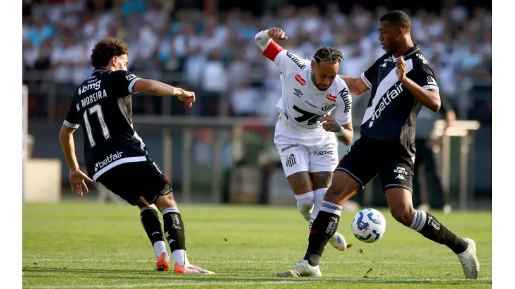 Santos x Vasco. Foto: Mauricio De Souza/AGIF