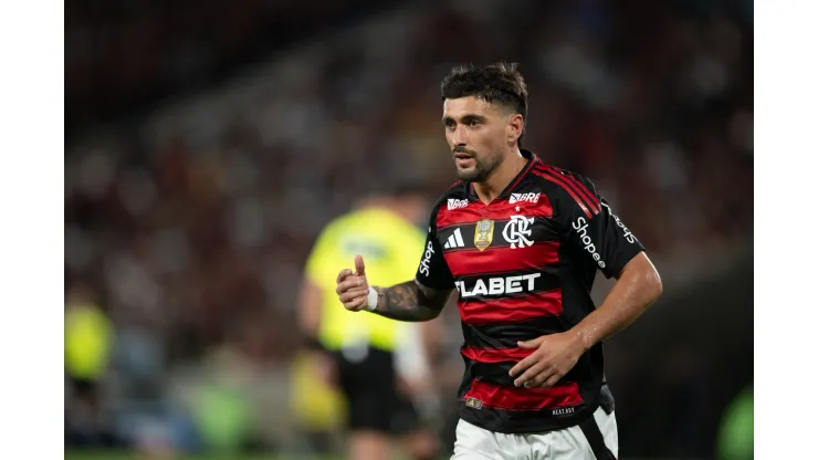 Arrascaeta em ação pelo Flamengo. Foto: Jorge Rodrigues/AGIF