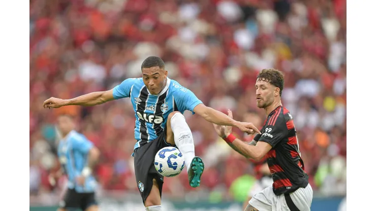 Flamengo x Grêmio. Foto: Thiago Ribeiro/AGIF