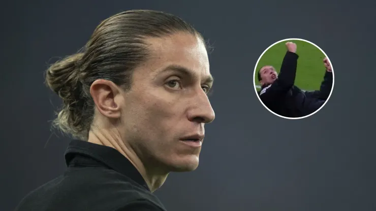 Filipe Luís “desaba” após gol de Luiz Araújo em Corinthians x Flamengo e cena viraliza