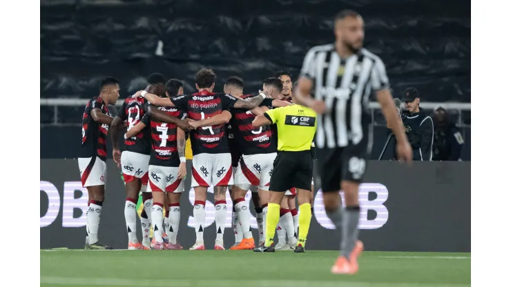Botafogo x Flamengo. Foto: Jorge Rodrigues/AGIF