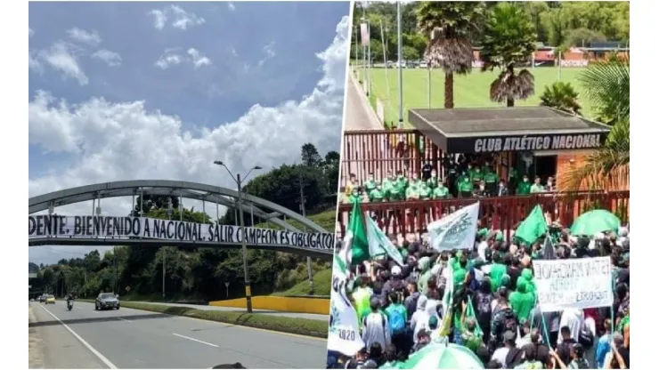 Muy caliente: la bienvenida que le dieron los hinchas de Nacional al Presidente