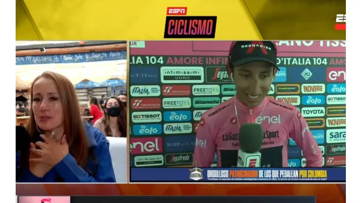 Video: la tierna conversación de Egan y su mamá, tras ganar el Giro de Italia