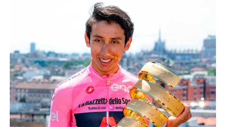 Egan Bernal y un día más en Italia, pero como campeón del Giro de Italia.
