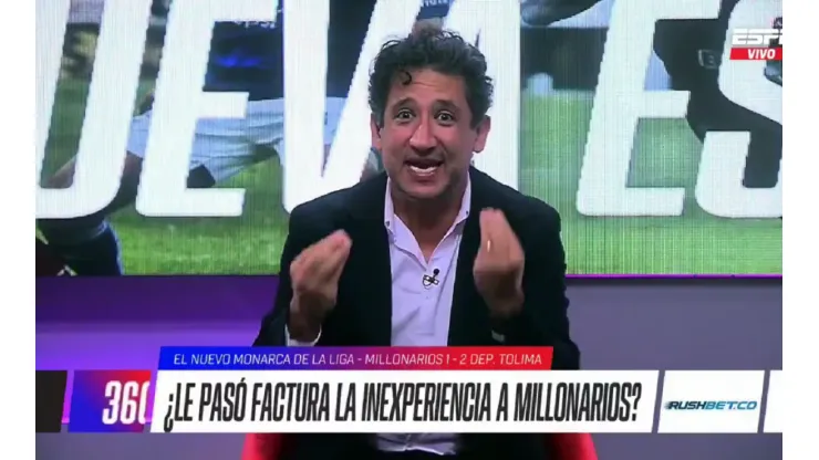 Casi llora en vivo: la reacción de Antonio Casale luego que Millos perdiera la final