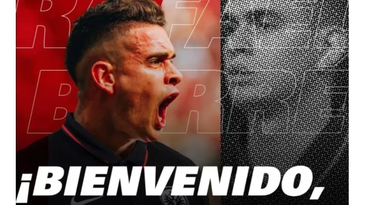 Oficial: así fue la presentación de Rafael Santos Borré en la Bundesliga