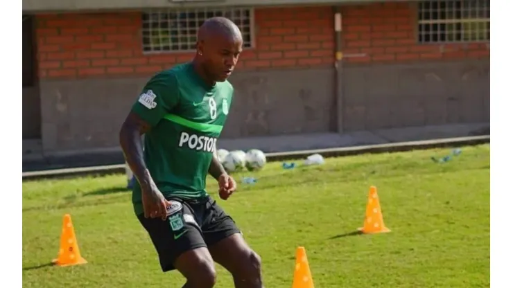 Video: con la actitud al 100%, Dorlan Pabón entrena activamente con Nacional