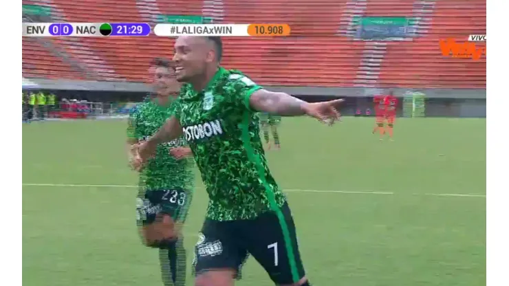 El efecto Jarlan: sale por lesión y ahí llegaron los goles del empate de Envigado