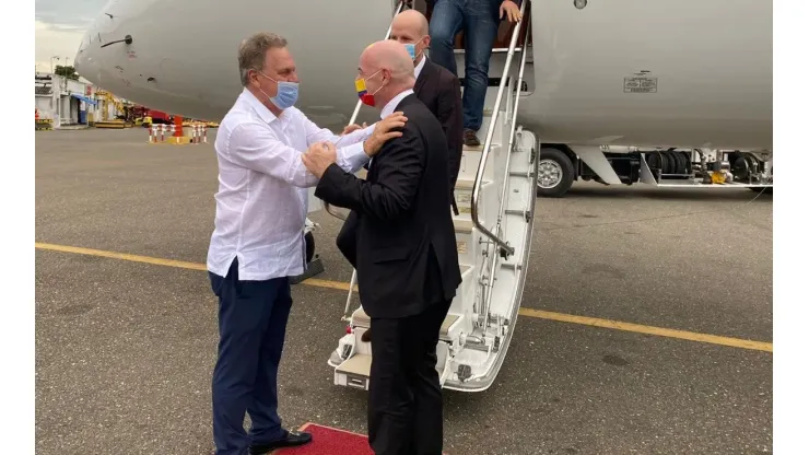 Tremenda visita: Gianni Infantino llega a Barranquilla a celebrar con la FCF