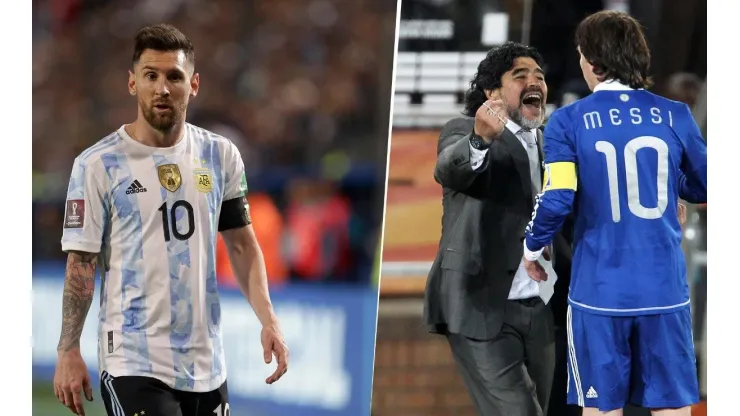 Sentimental mensaje de Messi sobre Maradona que explota las redes