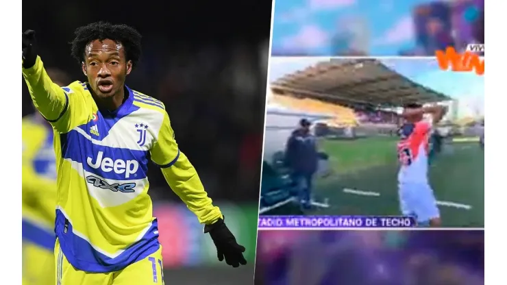 Cuadrado reacciona ante el escándalo: "Qué falta de respeto ese gol del Unión"