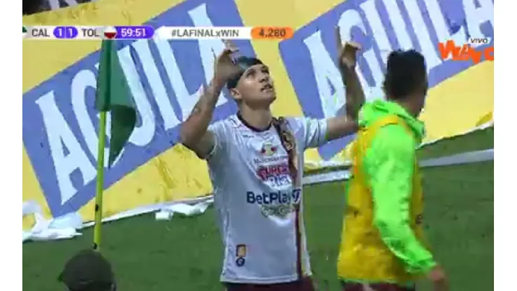 ¡Respira el Tolima! Cabezazo de crack para empatar la final ante Cali