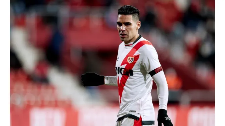 El problema que tiene Falcao en Rayo que expuso el DT en rueda de prensa