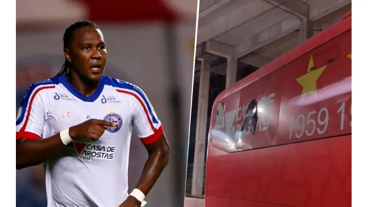 Atención: explota bomba en el bus donde iba Hugo Rodallega en Brasil