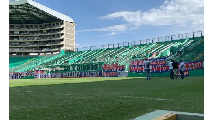 ¡Indignante! El Cali abre la puerta a barrabrava para mostrar trapos robados de DIM