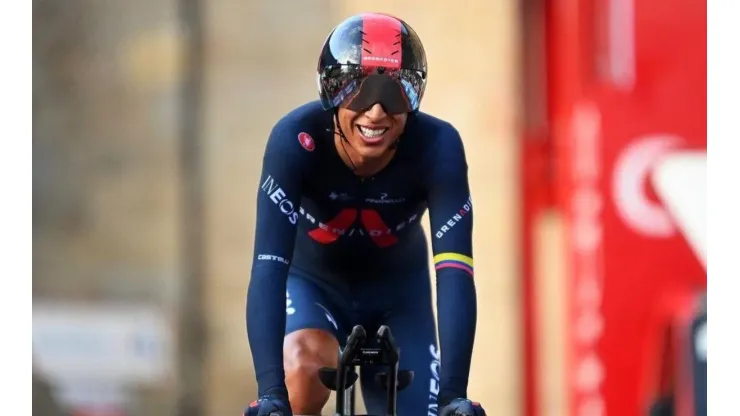 Egan Bernal explota por el insólito accidente que sucedió en la Vuelta a Colombia