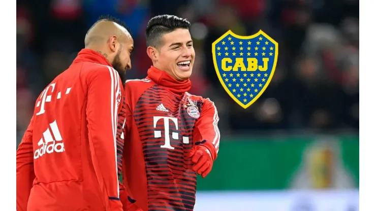 Dupla letal: esta es la estrella mundial que estaría con James Rodríguez en Boca