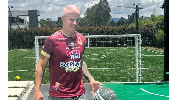 Como un hincha más: James Rodríguez analizó y quedó encantado con el Tolima en la final