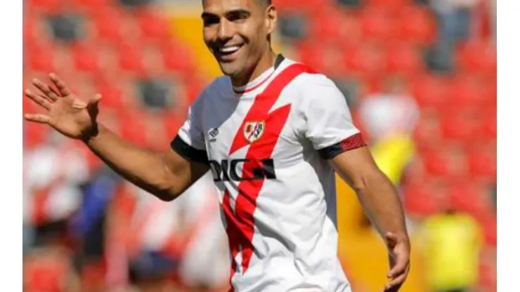 Falcao jugó 22 minutos en el triunfo de Rayo Vallecano sobre Valencia