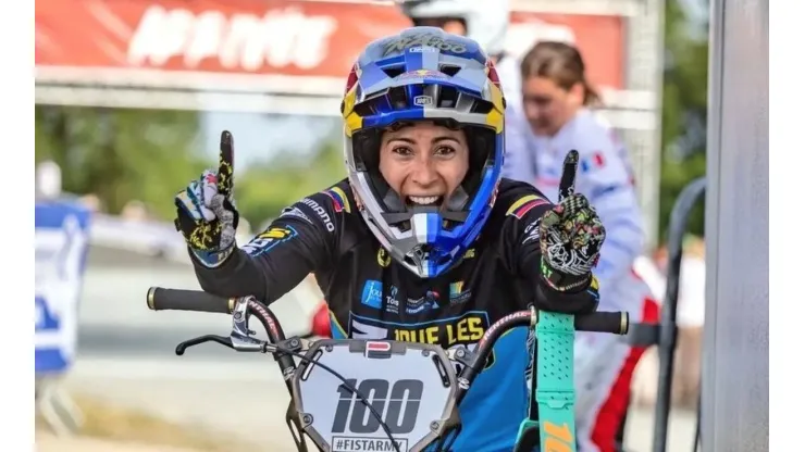 No se cansa de ganar: nueva medalla de oro para Mariana Pajón en Copa Mundo de BMX