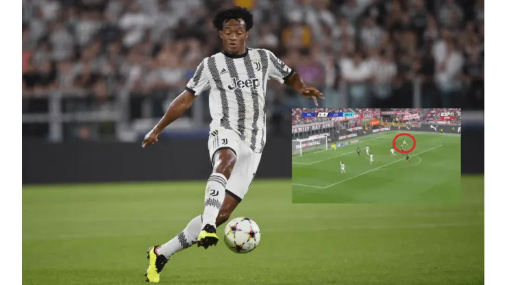 Cuadrado, 45 minutos en la derrota de Juventus frente a Milán