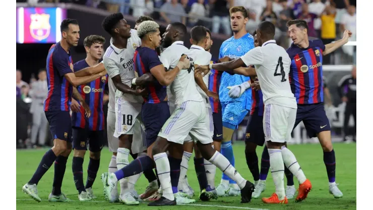 Real Madrid v Barcelona - Preseason Friendly
