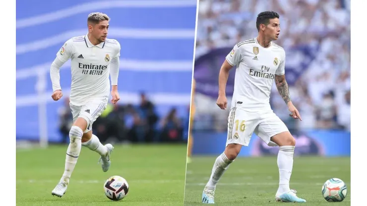 Valverde iguala a James Rodríguez en un récord impensado en el Real Madrid