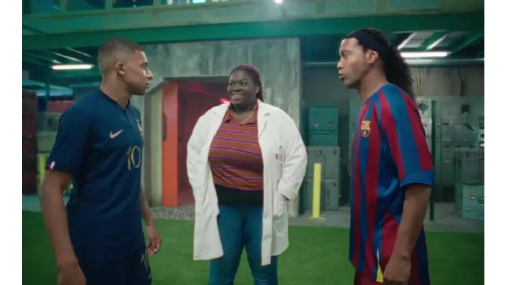 Video: el spot publicitario de Nike con Mbappé, Ronaldinho y Ronaldo