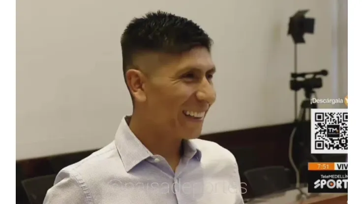 Video: así fue la curiosa respuesta de Nairo a la oferta del Team Medellín