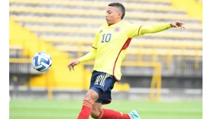 El jugador de la Selección Colombia Sub 17 que es comparado con Neymar