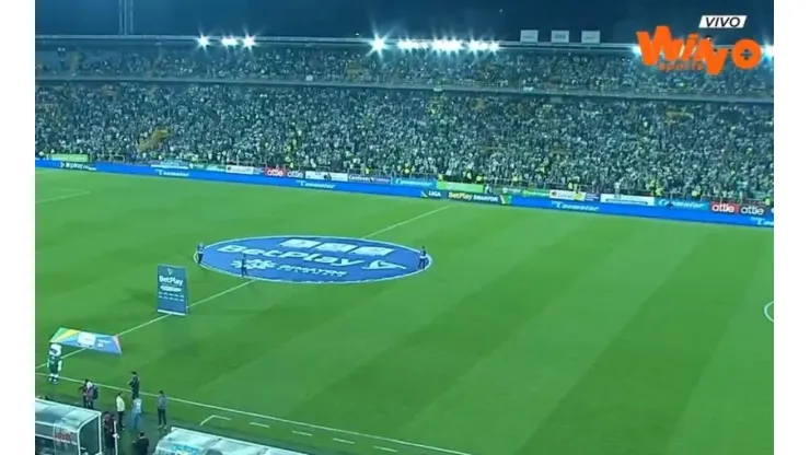 El Campín también se viste de verde y le da monumental bienvenida a Nacional