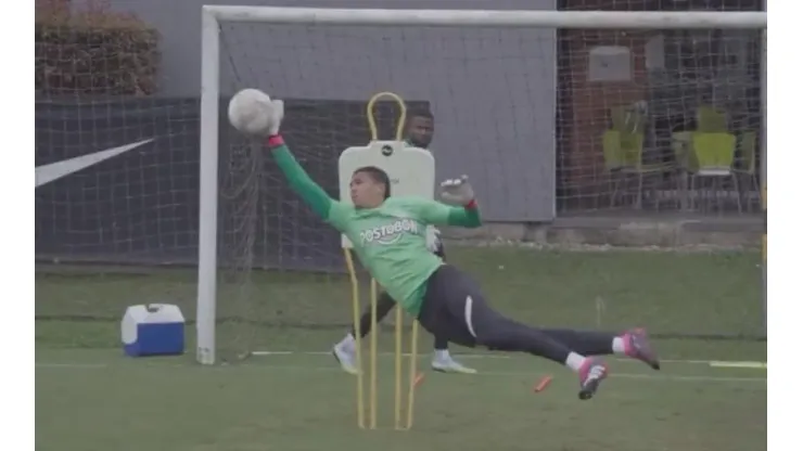 Video: el minuto y medio de Kevin Mier que ilusiona a Atlético Nacional