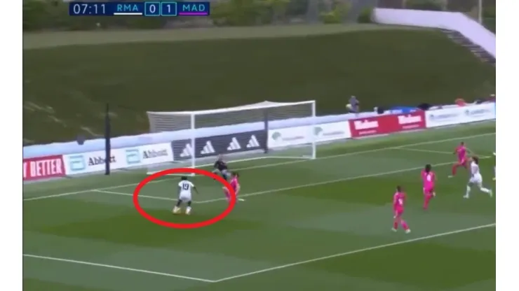 Linda Caicedo volvió a celebrar otro gol con el Real Madrid Femenino