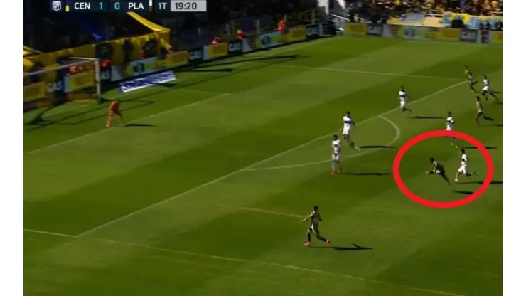 Así fue el descomunal golazo de Jaminton Campaz con Rosario Central