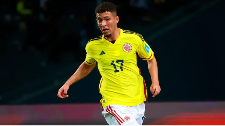 Andrés Salazar, integrante de la Selección Colombia Sub 20.
