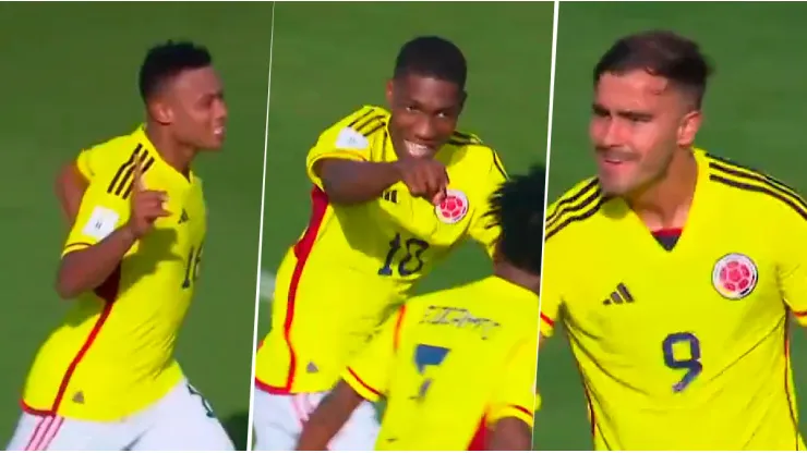 Óscar Cortés, Yáser Asprilla y Tomás Ángel activaron la máquina de goles de Colombia en el Mundial Sub-20.
