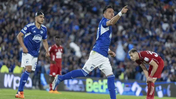 Millonarios le ganó al América de Cali y quedó a un paso de la final