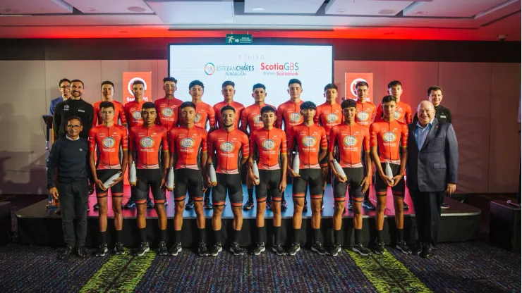 ¡Hay equipo! Fundación Esteban Chaves lanza su equipo oficial de ciclismo en alianza con Scotia GBS