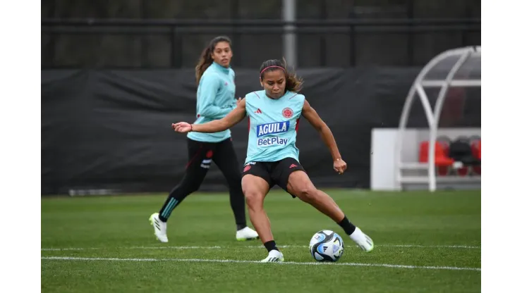 Leicy Santos y sus palabras antes del debut de Colombia en el Mundial femenino.
