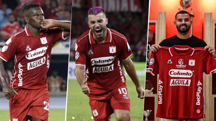 Edwin Cardona, Iago Falque y Carlos Darwin Quintero, el tridente que pone a soñar a América de Cali.
