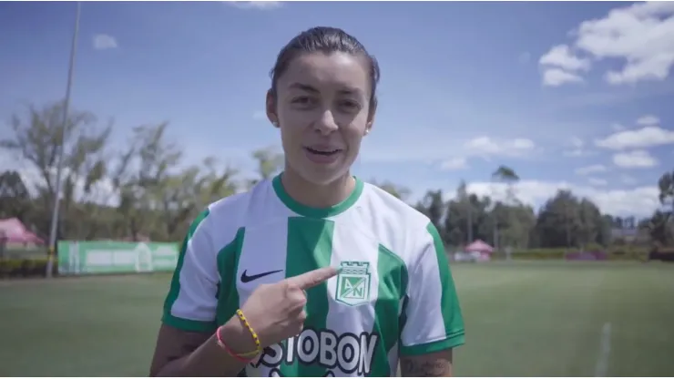 Yoreli Rincón es nueva jugadora de Atlético Nacional femenino.
