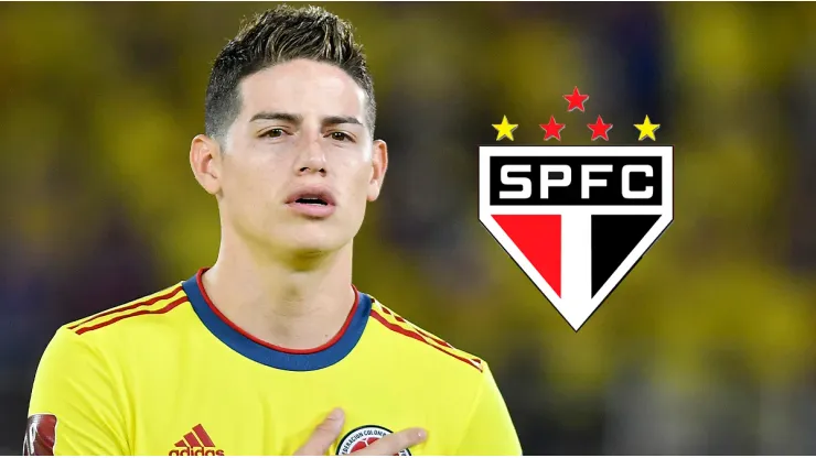 James Rodríguez esta muy cerca de ser nuevo jugador de Sao Pablo de Brasil.
