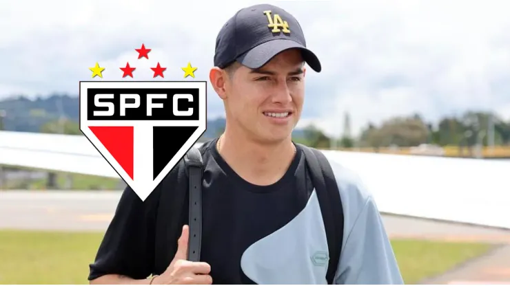 James Rodríguez esta cerca de convertirse en nuevo jugador de Sao Paulo de Brasil.
