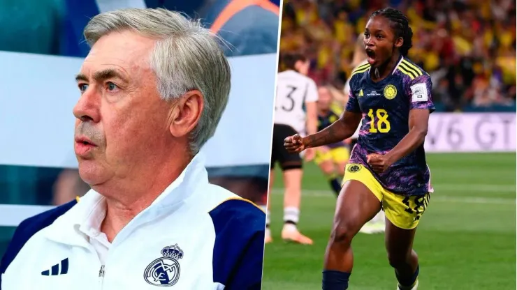 Carlo Ancelotti le dedicó hermosas palabras a Linda Caicedo