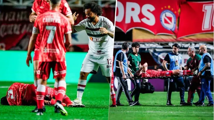 El conmovedor mensaje de Marcelo a jugador que fracturó en la Copa Libertadores