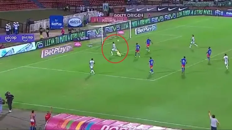 Un golazo de Eric Ramírez que da más tranquilidad a Atlético Nacional.
