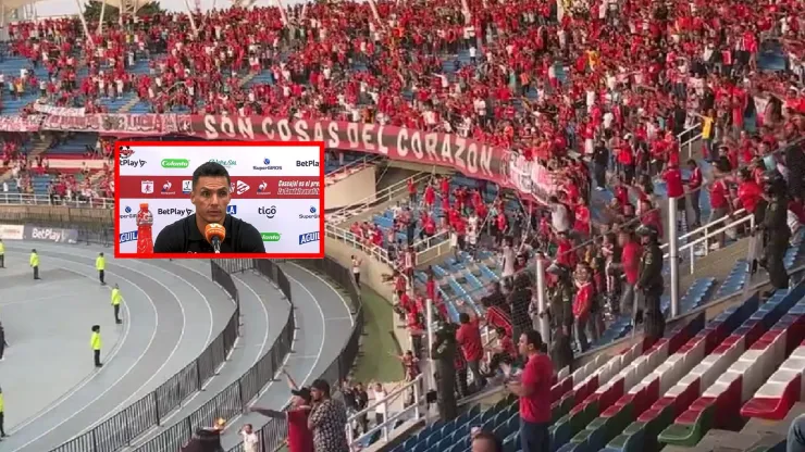 La hinchada de América de Cali le sigue mostrando resistencia a Lucas González.
