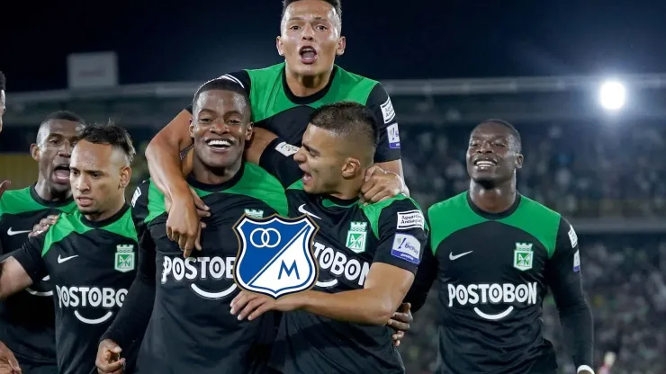 Jhon Duque y Andrés Román, hoy jugadores fundamentales en Atlético Nacional.
